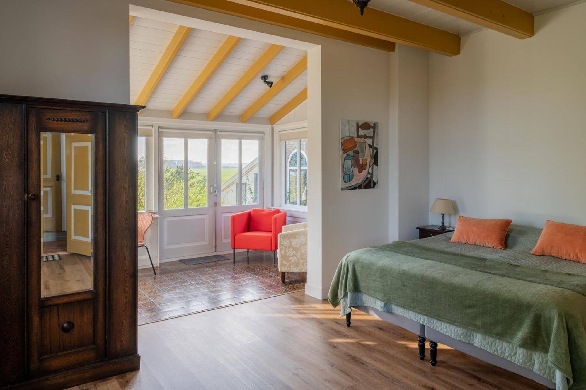 Kleinhoef - Charmante, Luxe Kamers In Een Boerderij Uit 1875 Nigtevecht Extérieur photo